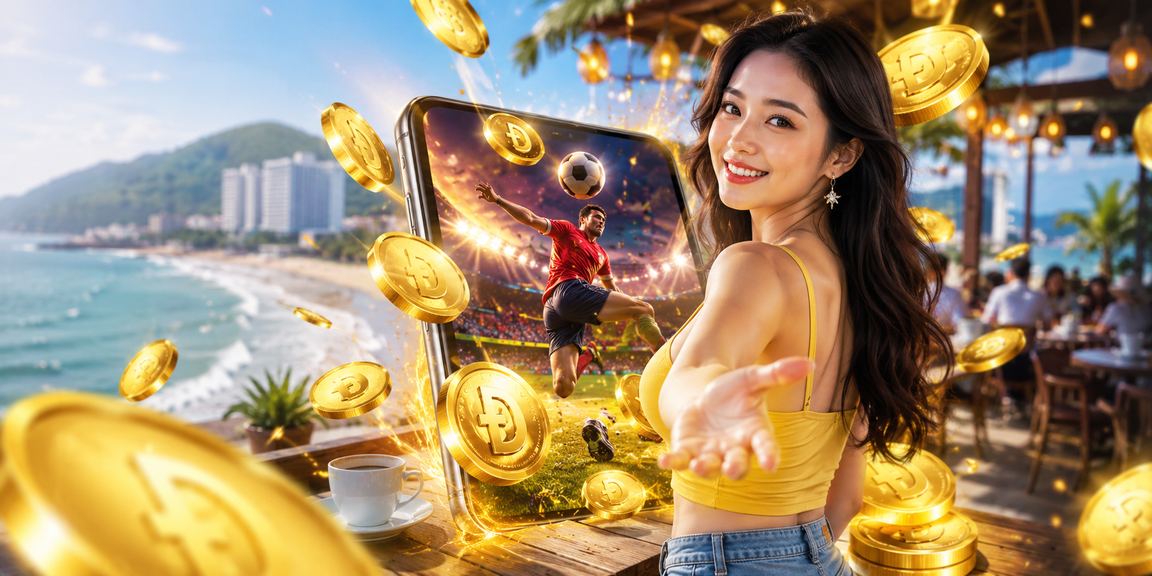 Khung cảnh xổ số và cá cược tại Vũng Tàu với người dân theo dõi báo kết quả